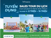 Tuyển dụng Sales Tour Du lịch (Chuyên tour ghép: Tour Miền Núi, Nội địa, Outbound)