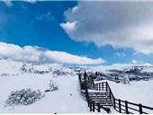 Cơn Sốt "Săn Tuyết" Ngay Sát Vách Việt Nam: Núi Kiệu Tử Côn Minh Đẹp Tựa Trời Âu