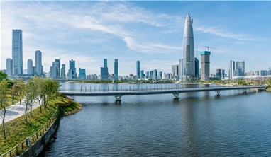 Đường chân trời hiện đại của thành phố Thâm Quyến