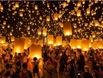 Lễ hội đèn trời Chiang Mai -Thái Lan